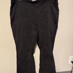 Black High waisted Bellbottom  Denim Jeans